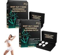 FATONG SMGT-GLP-1 Nano Microneedle Patch, Natural Nano Microneedle Patch, FATONG Nano Microneedle Patch SMGT-GLP-1 Long-lasting Microneedle Patches,Provides gentle body care (2 caja)