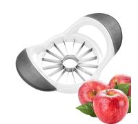 Fatrir de fruta - Corre de cila de 16 rebanadas, cortador de manzana afilado | Cortador de cuchillas afilado de acero inoxidable para cocina, divisor de agarre fácil para un corte rápido, uniforme de