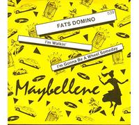 Fats Domino - DOMINO, Fats I'm Walkin'/I'm Gonna Be A Wheel... 45rpm