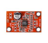 FATTERYU AD828 Tarjeta preamplificador micrófono estéreo dinámico módulo preamplificador Mic DC 3.8V-15V