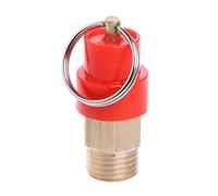 fatteryu Hot 1/4 '' 10KG BSP Compresor de Aire Válvula de liberación de Seguridad Regulador de Alivio de presión