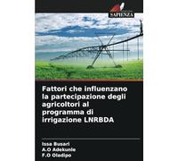 Fattori che influenzano la partecipazione degli agricoltori al programma di irrigazione LNRBDA