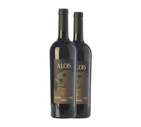 Fattoria Alois Casavecchia Trebulanum Terre del Volturno 75 cl Vino tinto (Caja de 2 Botellas de 75 cl)