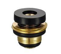 Faucet Angle Valve - Leak Proof Shut Off for Bathroom Repair | Brass with Rubber Seal, 2,1 x 2,1 cm Compact Size, 20 g Lightweight Build, Plumbing Accessories for Homeowner Handyman