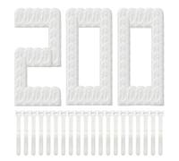 Faucet Filter Cotton Bag - 200 Pack High Density Sediment Bags, Universal Thickened Replacement Mesh, Easy Install Water Accessory | Home, Kitchen, Bathroom, Office and Hotel Use
