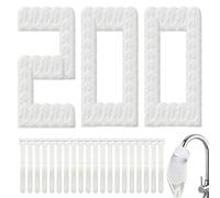 Faucet Filter Cotton Bag - Sediment Water Screen for Purifying | 8.5x5.5cm High Density Mesh, Replacement Sink Sock for Bathroom, Daily Kitchen Cooking Trainers, Home Office Plumbing Accessories