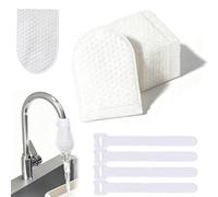 Faucet Filter Cotton Bag, Simple DIY Faucet Filter Bag for Kitchen Sink & Bathroom Faucets, All the Scale and Sediments (50Pcs)