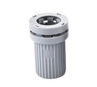 Faucet Nut Fixing Base, Basin Tap Mounting Lock Coupling, 52 x 77 mm, Quick Release Assembly Household Bathroom, Sturdy, ABS Faucet Fastener Tool for Repairs
