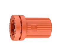 Faucet Nut Fixing Base, Basin Tap Mounting Lock Coupling, 52 x 77 mm, Quick Release Assembly Household Bathroom, Sturdy, ABS Faucet Fastener Tool for Repairs