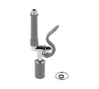Faucet Sprayer Head Pre Rinse Sprayer Valve Head, High Pressure Commercial Rinse Faucet Spray Head Accessory, Solid 304 Stainless Steel Pre Rinse Spra