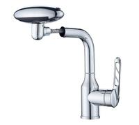 Faucets For Bathroom Sinks | Single Handled Bathroom Sink Faucet,Leak-Proof 360 Degree Rotation Spout Design 4 Modes Hardware Laundry Room, RV, Restroom, Shower Room