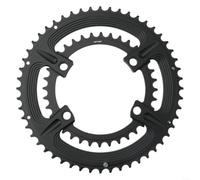 Fauhapyway 105 7075 - Juego de platos para bicicleta de carretera R7000 50-34T 110BCD, rueda de cadena doble compatible con bielas de aluminio R8000 R9100 (52-36T)