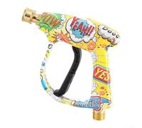 Fauhapyway Accesorio de lavadora de alta presión M22-14 Conector de acero ABS 150 Bar Limpiador de pulverización de agua Vehículo Jardín Patio Muebles al aire libre (2)