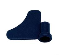 Fauhapyway Aleación de aluminio Pan Maker amasando paleta de la cuchilla, mezcla de piezas para electrodomésticos de cocina, negro.