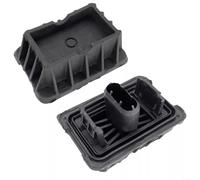 Fauhapyway Almohadilla de goma para debajo del coche 51717237195 Cubierta de montaje de punto de elevación compatible con E82 E90 para F10 F07 F02 E84 almohadilla de gato negro (2 piezas)
