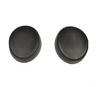 Fauhapyway Almohadillas para brazo de bicicleta, almohadillas de apoyo para bicicleta, color negro, material de poliuretano, para gimnasio, fitness, reposo de bicicleta, 4.13 x 3.54 pulgadas