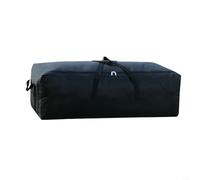 Fauhapyway Bolsa de almacenamiento para tienda de campaña, 1680D, Oxford, impermeable, organizador de equipo al aire libre con correas traseras para toldo, mesa, silla, saco de dormir (55 L)