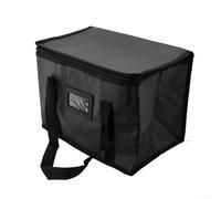 Fauhapyway Bolsa térmica aislada para entrega de alimentos, restaurante comercial, pizza, comida para llevar, con bolsillo frontal de almacenamiento, como lo muestra la imagen, (28L) UK