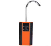 Fauhapyway Bomba dispensadora de agua de pesca con detección automática con oxigenación para mezclar cebos vivos (naranja)