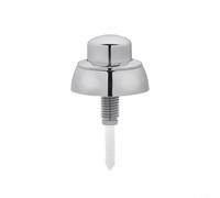 Fauhapyway Botón de inodoro para Siamp para Optima 49 Single Flush Push Reemplazo cromado ABS Depósito Mecanismo de liberación de agua (B)