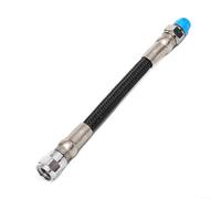 Fauhapyway Buceo Regulador de Alta Presión Manguera Buceo Para Nylon Trenzado 15cm 22.5cm para BCD 1ra Etapa Calibre 350Bar Negro (15cm)