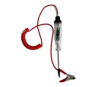 Fauhapyway Coche LED digital, para probador de voltaje Pen 12V/24V Luz automotriz con lectura clara para diagnóstico y mantenimiento de circuitos (A)