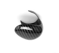 Fauhapyway Cubierta de la perilla de la palanca de cambios de fibra de carbono, para Toyota para CHR 2016-2021 ABS Interior Trim Accesorios Protector de palanca de cambios Estilo del coche