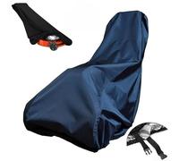 Fauhapyway Cubierta impermeable para cortacésped para máquinas tipo empuje construida con tela Oxford 210D y clasificación de presión de agua de 2000 mm (L: 188 x 63,5 x 99 cm)