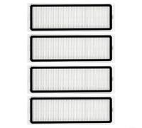 Fauhapyway Filtro HEPA de repuesto, para Xiaomi Robot Vacuum M40S H40 D101CN S40 S40C, polvo de alta eficiencia para atrapador de caspa de mascotas, paquete de 4/8/10 (4 piezas)