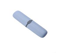 Fauhapyway Funda protectora para cepillos de dientes eléctricos y cabezales, organizador de viaje a prueba de polvo con diseño de doble cremallera de 7.9 pulgadas de largo, gris, Estuche de viaje