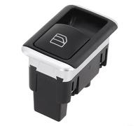 Fauhapyway Interruptor elevador de vidrio trasero y pasajero delantero ABS negro, OEM 1003749-00-B para Tesla Model S 2012-2020 Model X 2016-2020