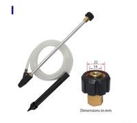 Fauhapyway Kit de Arenado para Kärcher K con Conector para rápido 1/4 Kit(I)