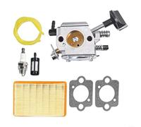 Fauhapyway Kit de carburador, soplador de mochila, sustituye a 42031200601, mezclador de combustible de alto rendimiento con fácil instalación, mezclador de combustible de equipo, pieza de flujo de