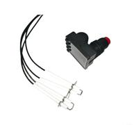 Fauhapyway Kit de encendido de parrilla de 4 enchufes, para parrillas de gas de 36 pulgadas, juego de electrodos fiable de alta temperatura, con tornillos, para reemplazo rápido de barbacoa al aire