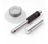 Fauhapyway Kit de engranajes helicoidales de bomba de aceite para motosierras Husqvarna-340 345E, piezas de repuesto de montaje de aceite de barra automática