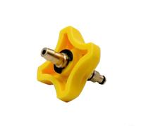 Fauhapyway Kit de purga de freno de disco de aceite DOT para bicicleta, adaptador de junta de llenado para nivel de guía SRAM para componente rojo fuerza amarillo