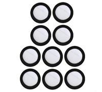 Fauhapyway Kit de repuesto de filtro compatible con Midea para aspiradora Vm-1712 B5 B7d B8d Mc5 U2 accesorio de elemento de aspiradora que garantiza un entorno doméstico más limpio (10 unidades)