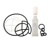Fauhapyway Kit de sellado de ablandador de agua, piezas de repuesto compatibles con 5 cubiertas de tornillo, sistema de válvula, negro y blanco para 7129716 7092163 7134224