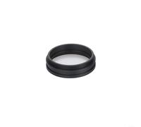 Fauhapyway Lente de vidrio lente microscopio cámara para microscopio de vídeo industrial 42 mm rosca lente objetivo (0.3X)