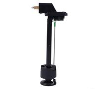Fauhapyway Medidor de nivel de combustible fuera de borda tanque de barco conjunto de conector con medidor de ajuste externo marino para tanques de 12L 24L