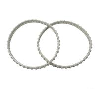 Fauhapyway Paquete de 2 correas de transmisión de repuesto para limpiadores de piscinas Hayward compatibles con Plus para modelos SharkVAC QC de goma de alta resistencia máxima tracción RCX23002