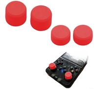Fauhapyway Paquete de 4 tapas de palanca de mando para R36S, antideslizante para agarre de extensión de TPU para una mayor precisión de juego (rojo)