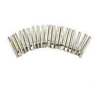 Fauhapyway Par de terminales de conector solar con núcleo interno de cobre estañado macho hembra contactos para sistemas de energía alternativos 10/20/50 pares (10 pares)