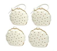 Fauhapyway para soporte Silicona para premium Vaporizador para ducha para suave (white)