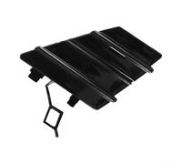 Fauhapyway Para Toyota Hook Cover Cap Front Bumper Tow Eye Yaris LE 2017-2019 Pieza de repuesto directa de plástico negro 52127-0DB10
