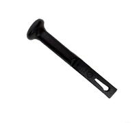 Fauhapyway Pomo de control de bisagra de asiento trasero para 206 207 C2, pieza de repuesto de plástico negro 9628671877