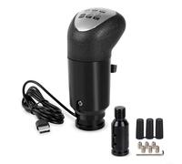 Fauhapyway Pomo USB Racing para Logitech G29/G27/G25 y TH8A/SQ, palanca de cambios ABS con simulación de 18 marchas, PC Play