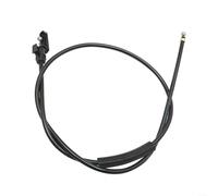Fauhapyway Reemplazo frontal del cable del lanzamiento del pestillo del capó para Porsche para Cayenne 2003-2010 ABS negro compatible con OEM95551153100