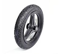 Fauhapyway Ruedas delanteras eléctricas de la vespa del neumático 14X2.125, con el borde del hierro y los frenos de disco compatibilidad para la E-Bike plegable de 14 pulgadas