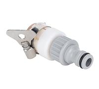 Fauitay Adaptador de Conexión Rápida de Conector de Manguera de Jardín con Rosca G1/2 G3/4 para Riego de Lavado de Coches